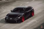Lexus RC350 F-Sport X Work on Vossen Wheels (LC-104T) 2017 года